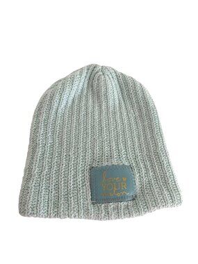 Love Your Melon Womens One Size Stocking cap Hat Beanie Mint Green WInter Warm C